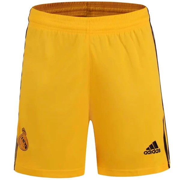 Pantalones Real Madrid Replica Primera Ropa Portero 2019/20 Amarillo